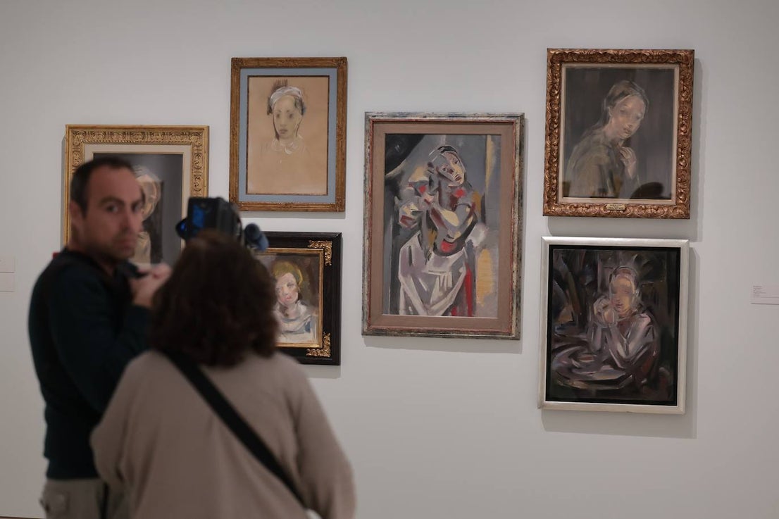 Marie Blanchard at Malaga's Picasso museum