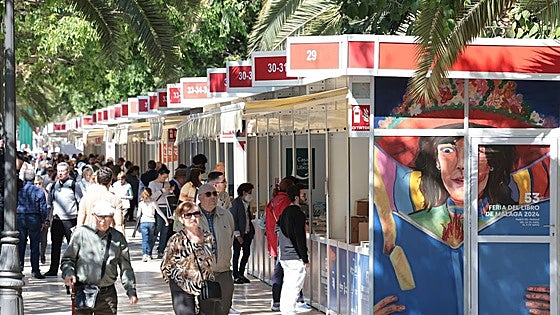 This is where you can find English literature at Malaga's massive book fair