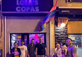 The Lola's Copas team, led by Francis Ordoñez, prepares to open Lolita's.