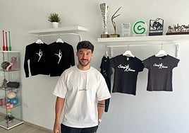 Antonio López at the dance academy he runs with his wife Solange Janssens in Almuñécar.