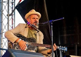 Blues and folk musician Trevor Babajack Steger.