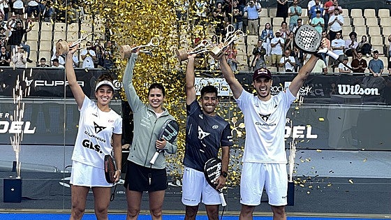 Malaga padel star secures first-ever win on home turf
