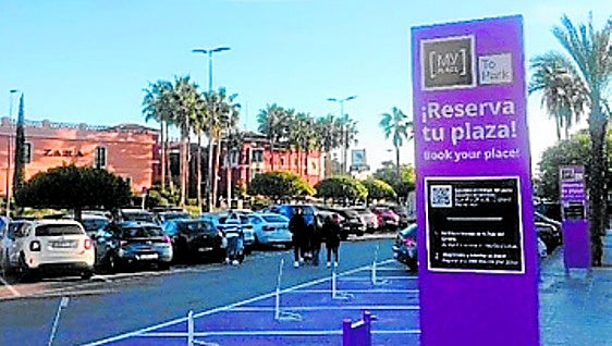 Malaga's Plaza Mayor shopping centre launches parking space reservation service, and this is how it will work