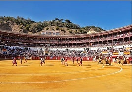 Malaga bullring in a file photo.