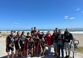 Participants on the training course.