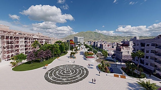 Contract goes out to tender to convert road from Estepona town hall to seafront into park