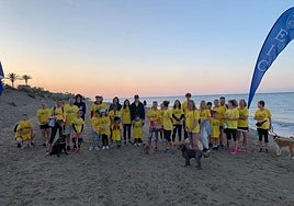 Participants in the 2022 walk.