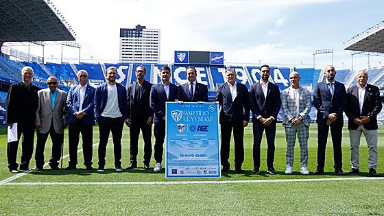 La Rosaleda to host Malaga CF Legends match as climax to 120th anniversary celebrations