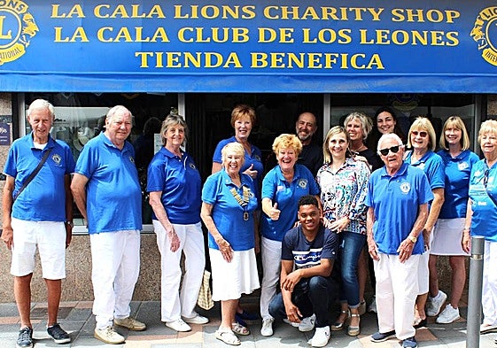 Steven with the La Cala Lions.