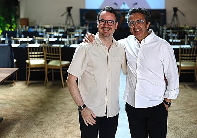 Paco Morales, with José Carlos García.