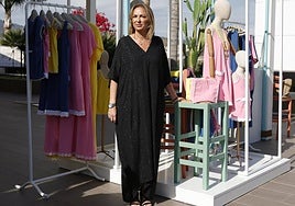 Stella Rittwagen, at the presentation of her collection