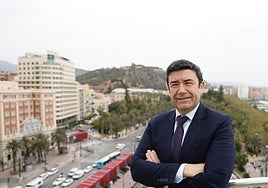 Alberto Benito García, Dean of the Malaga Consular Corps since November.