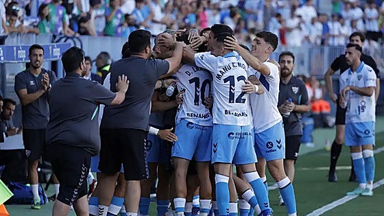 Malaga CF finally give their fans something to cheer