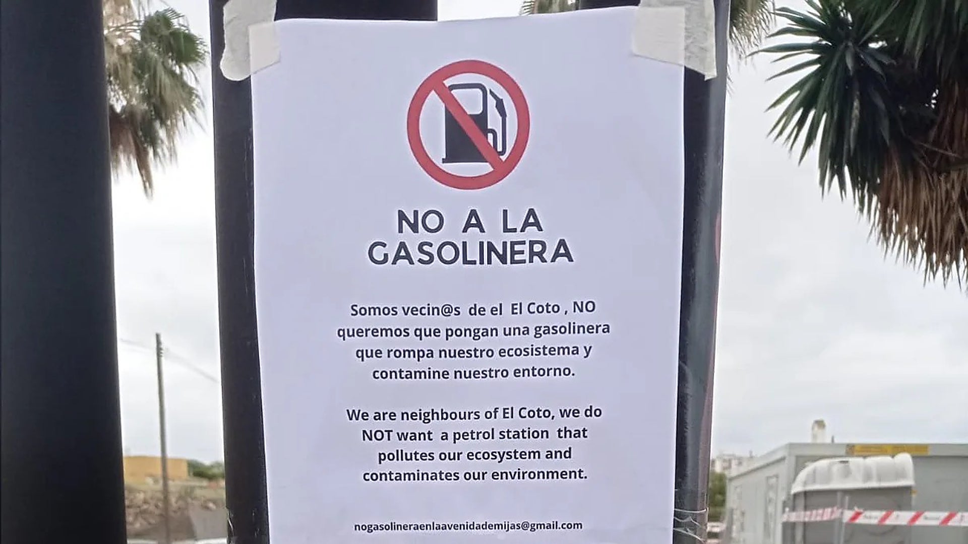 Mijas residents launch campaign to stop construction of 'unnecessary' petrol station - Vimarsana News