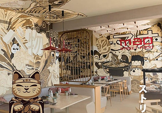 Mao Street Food, tucked away in the lively Max Beach complex in Mijas Costa.