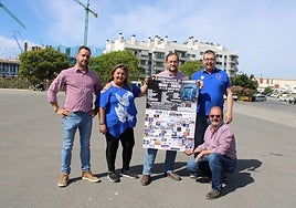 Presentation of the truck rally in Mijas.