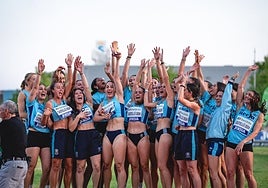 Nerja women's athletics team achieves first podium finish in club's history
