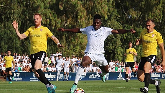 Marbella CF go 1-0 up in first leg play-off against UD Logroñés
