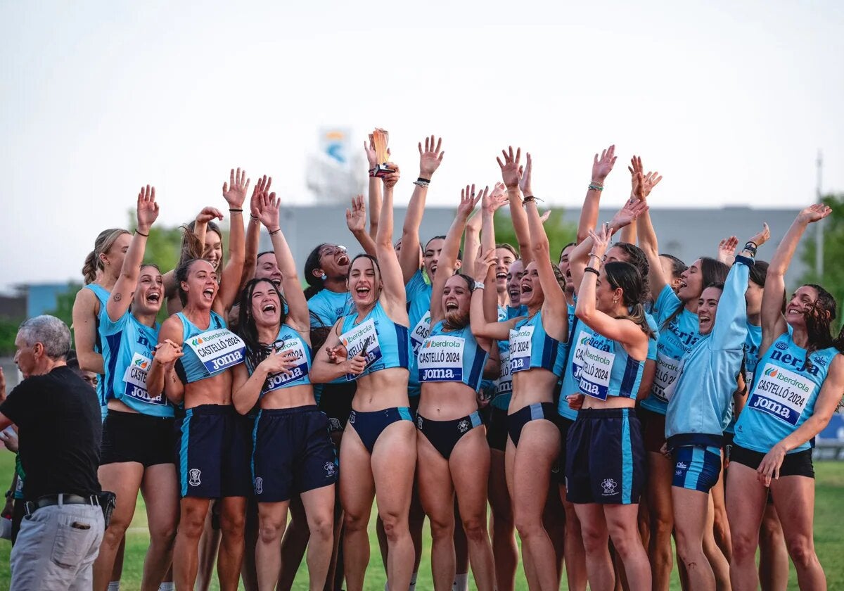 Nerja women's athletics team achieves first podium finish in club's history