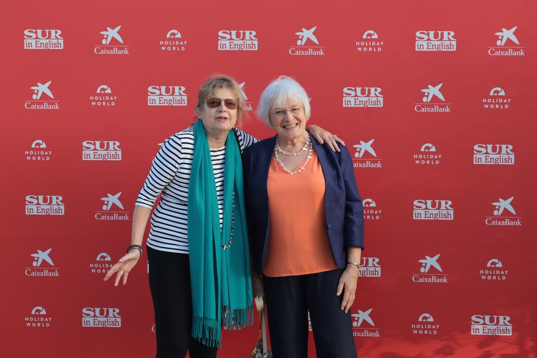 Georgina Oliver, journalist and art critic and Liz Parry, former SUR in English editor. 