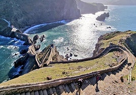 The famous Via Crucis flight of steps in Vizcaya has featured in many movie ﻿scenes as well as TV series.