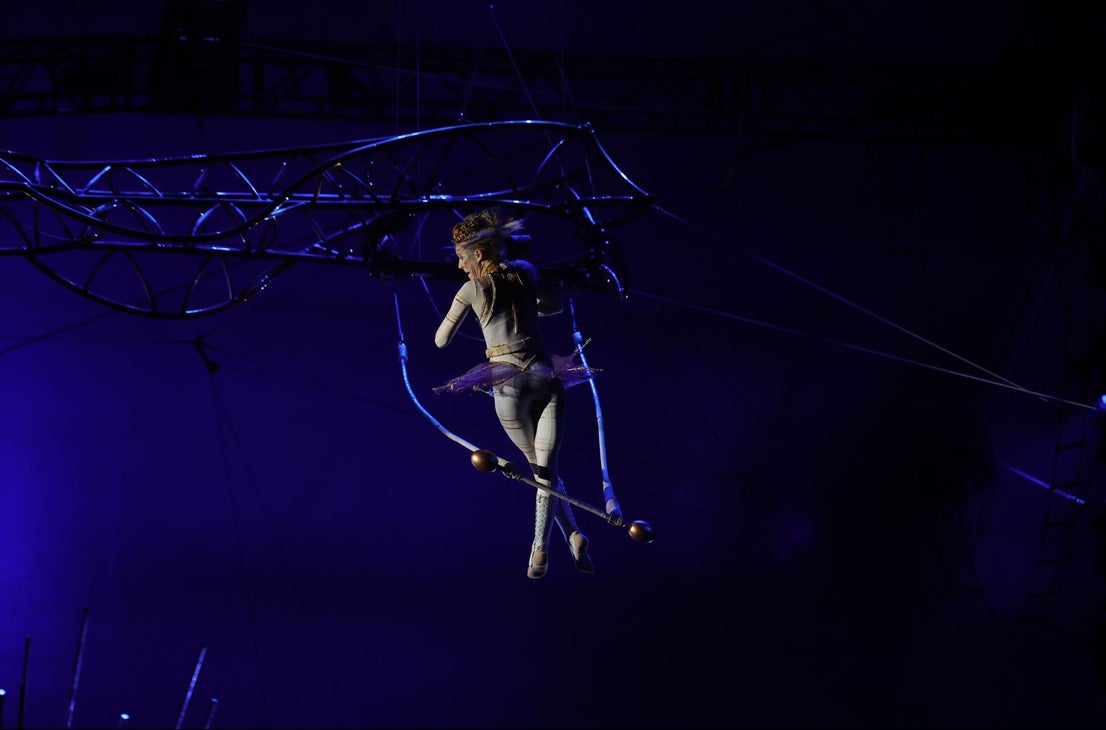 Picture gallery of the premiere of Cirque du Soleil's new production of Alegría in Malaga