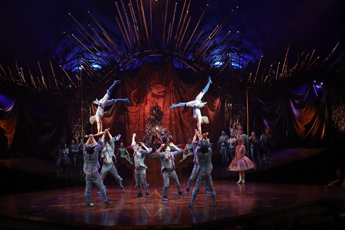 Picture gallery of the premiere of Cirque du Soleil's new production of Alegría in Malaga