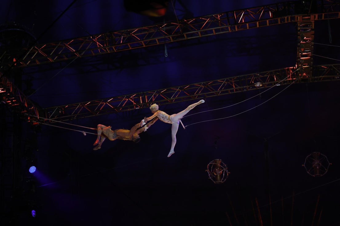 Picture gallery of the premiere of Cirque du Soleil's new production of Alegría in Malaga