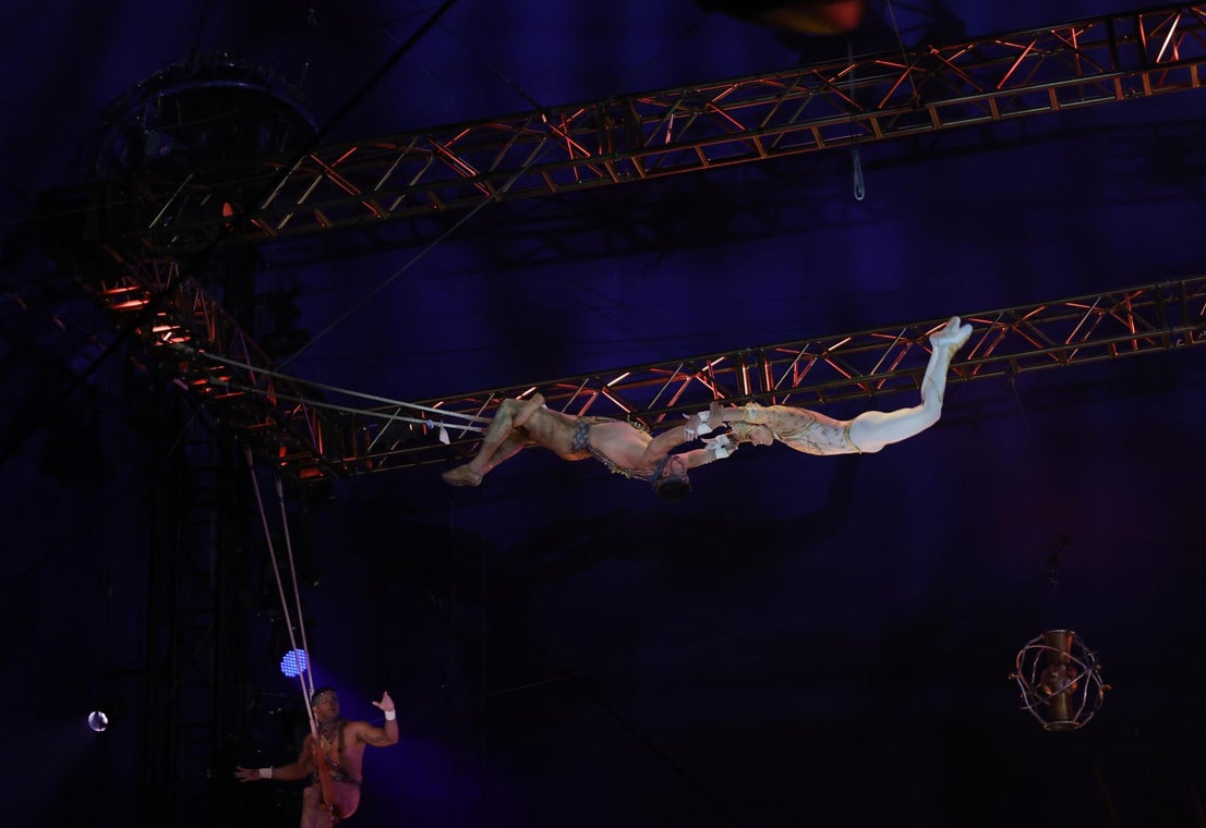 Picture gallery of the premiere of Cirque du Soleil's new production of Alegría in Malaga