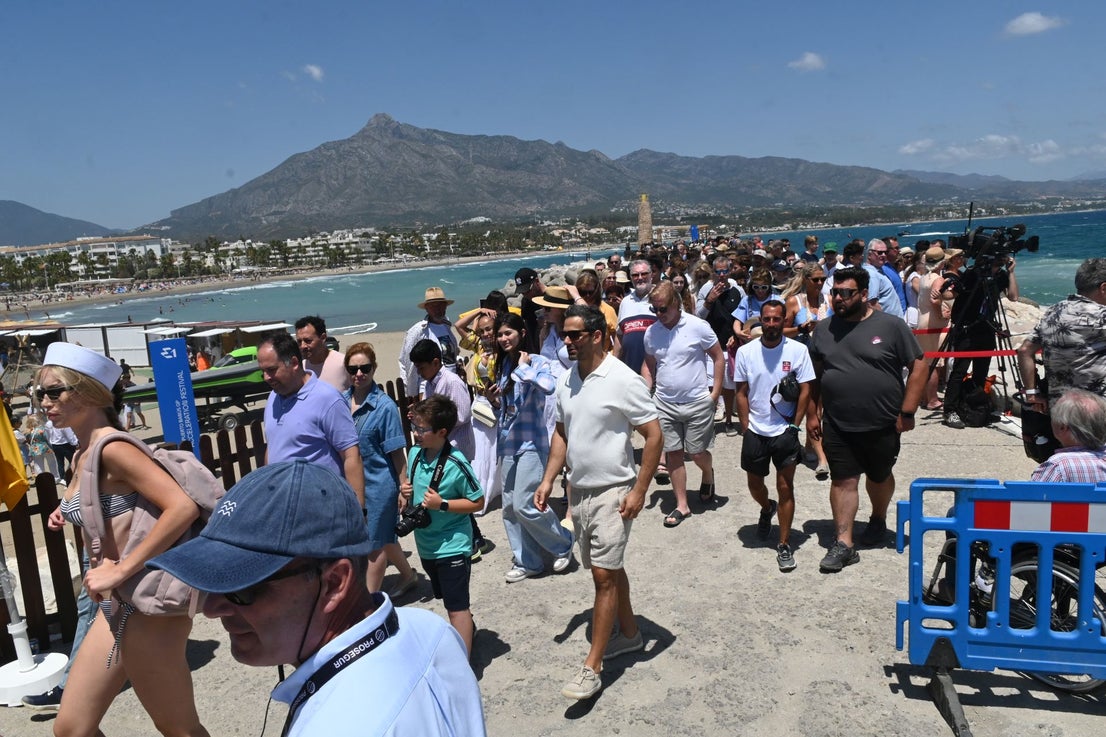 Formula E of the seas makes a big splash in Marbella, in pictures