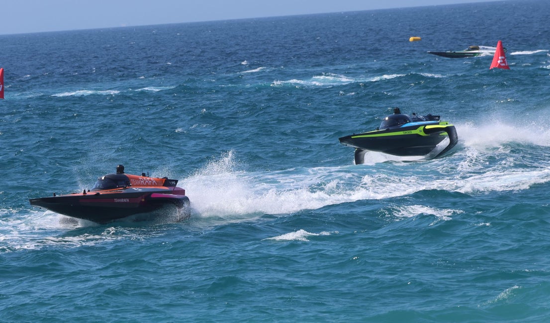 Formula E of the seas makes a big splash in Marbella, in pictures