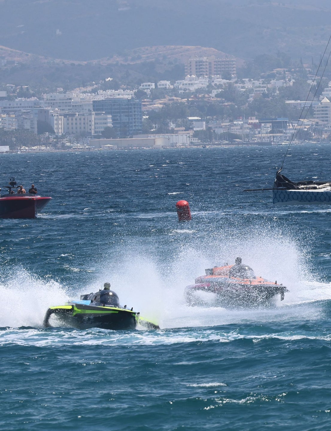 Formula E of the seas makes a big splash in Marbella, in pictures