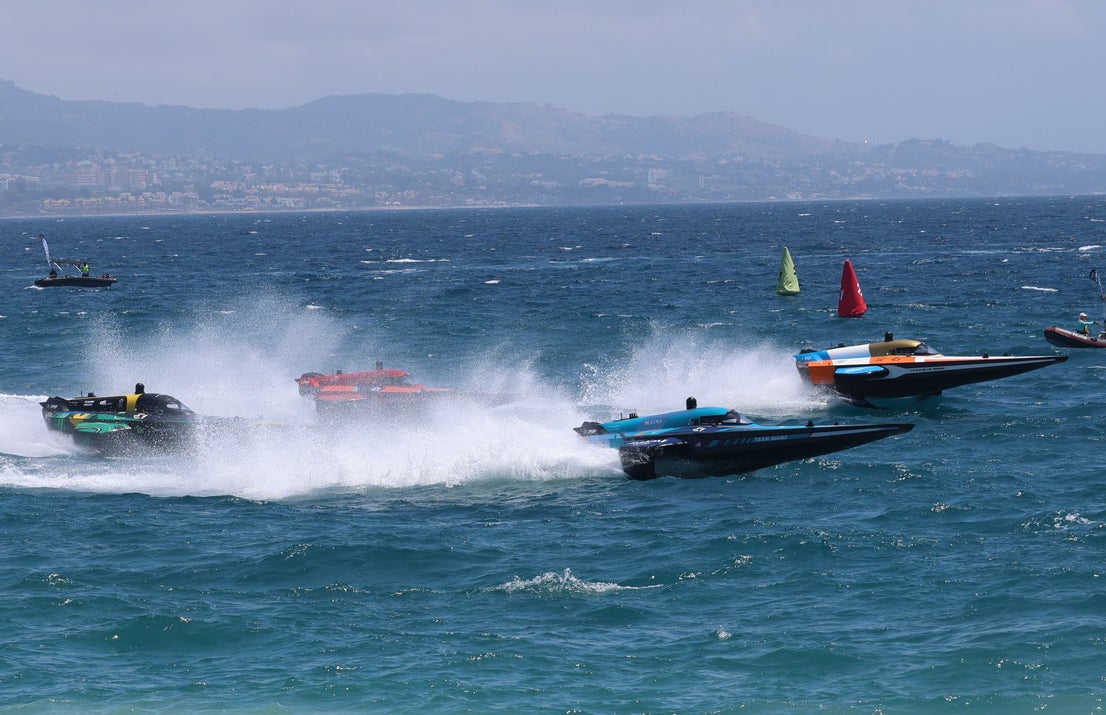 Formula E of the seas makes a big splash in Marbella, in pictures