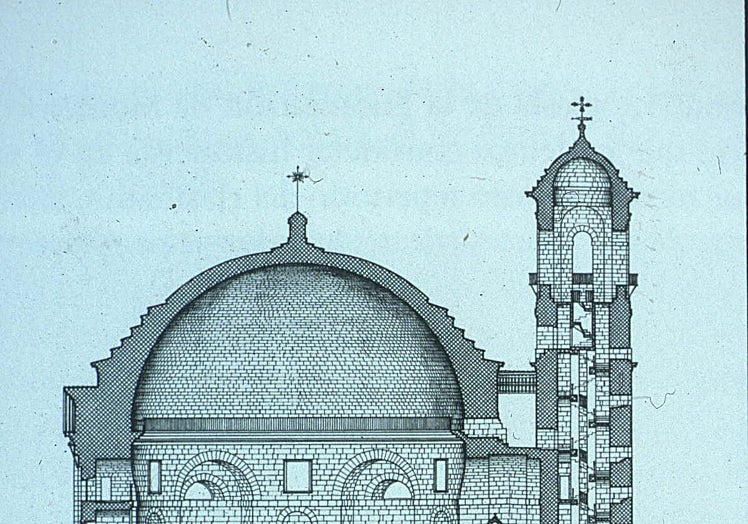 Plan of the church of La Encarnación de Montefrío.