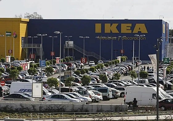Ikea store in Malaga city.