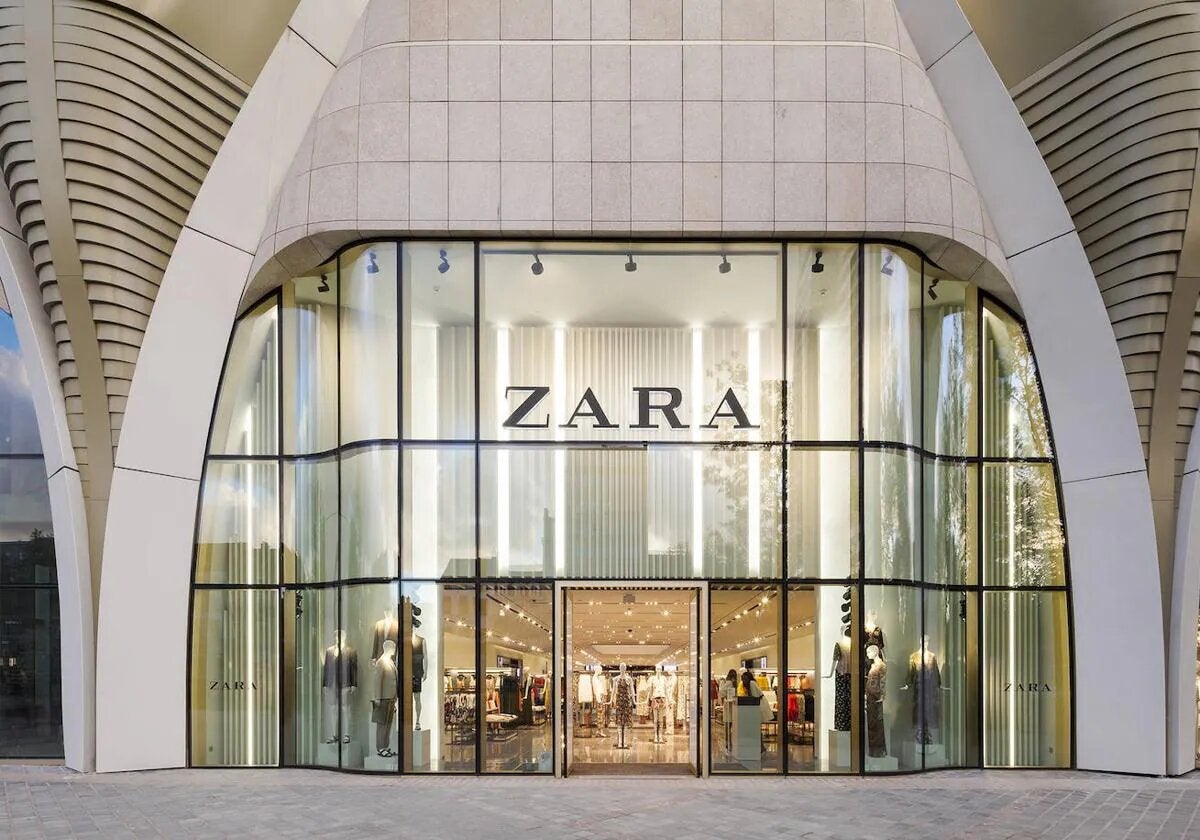 A Zara shop in Brussels.