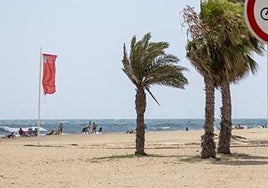 Urbanova beach in Alicante.