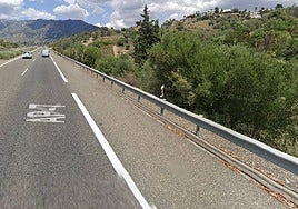 Image of the area where the incident happened on Saturday.