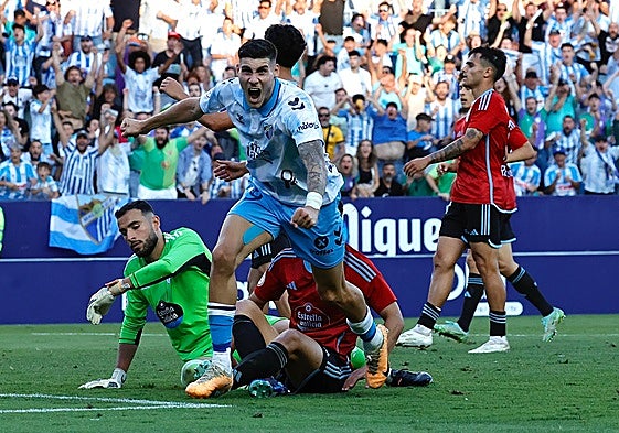 Malaga's hero, Roberto, scored twice to seal the win on Saturday.