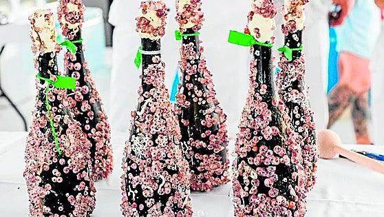 The wine that is aged 20 metres under the sea off the Costa del Sol