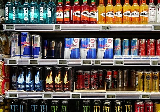 Warnings given about 12 energy drinks sold in supermarkets that exceed the recommended daily caffeine limit.