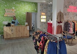 The new Cudeca charity shop in Estepona.