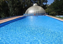 A view of the pool that last opened in 2021.