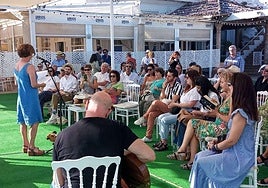 Last year’s Bloomsday event at Los Baños del Carmen in Malaga.
