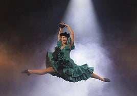 Dancer in the show created by Daniel Doña, in Japan.