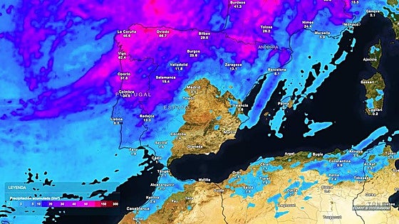 What will the weather be like in Spain this week? These are the areas where rain and storms are forecast