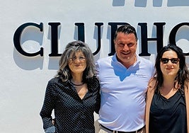 Rosa María Martínez, Rodolphe Combes and Esther Ráez.