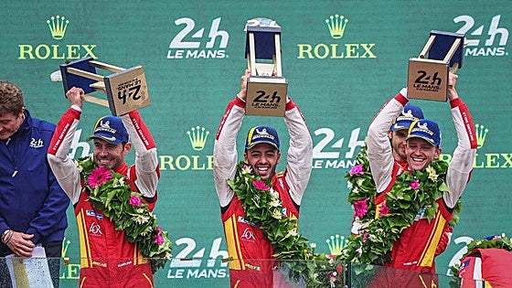 Spain's Miguel Molina secures historic victory at iconic Le Mans race