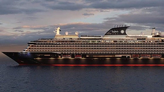 In pictures: New luxury cruise line with an exclusive offer for high-end passengers makes its debut in Malaga