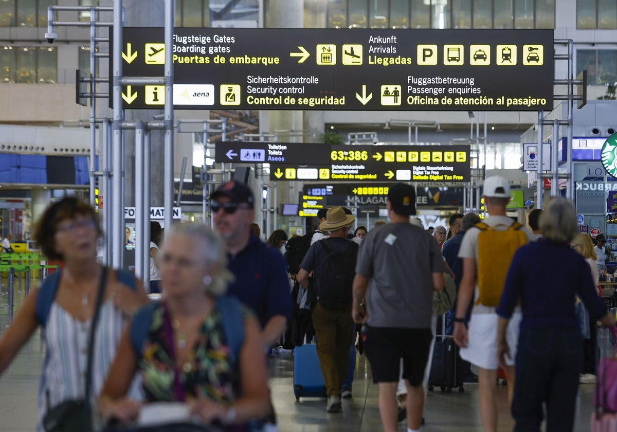 File image of Malaga Airport.